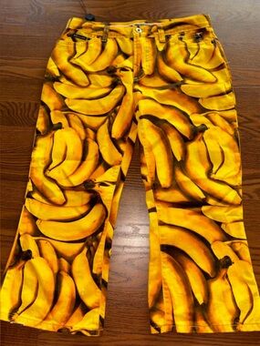 🍌Dolce & Gabbana 2003 cropped banana pants 🍌
